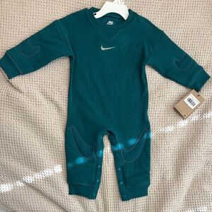 Nike Kids Teal Footed One Piece